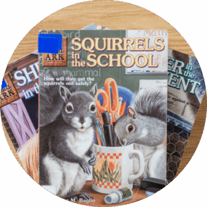 Squirrel in The Schooll By Nimal Malhothra